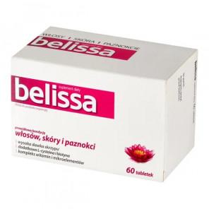 Belissa – suplement diety wzmacniający dla włosów, skóry i paznokci (60 tabletek) - zdjęcie produktu