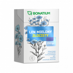 Bonatium Len Złocisty mielony proszek (250 g) - zdjęcie produktu