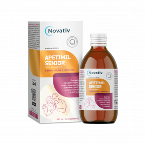Novativ Apetimil Senior – suplement diety w płynie (120 ml) - zdjęcie produktu