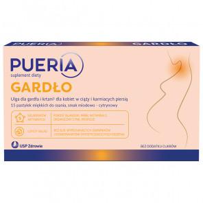 Pueria Gardło – suplement diety (15 pastylek) - zdjęcie produktu