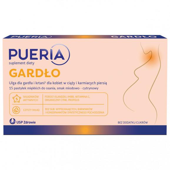 Pueria Gardło – suplement diety (15 pastylek) Pueria Gardło – suplement diety (15 pastylek) - zdjęcie produktu