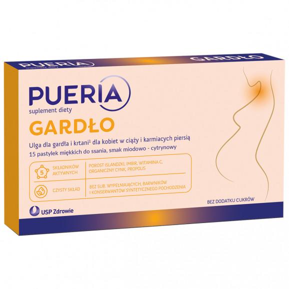 Pueria Gardło – suplement diety (15 pastylek) Pueria Gardło – suplement diety (15 pastylek) - zdjęcie produktu