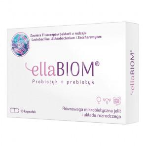 Ellabiom probiotyk + prebiotyk dla kobiet (10 kapsułek) - zdjęcie produktu