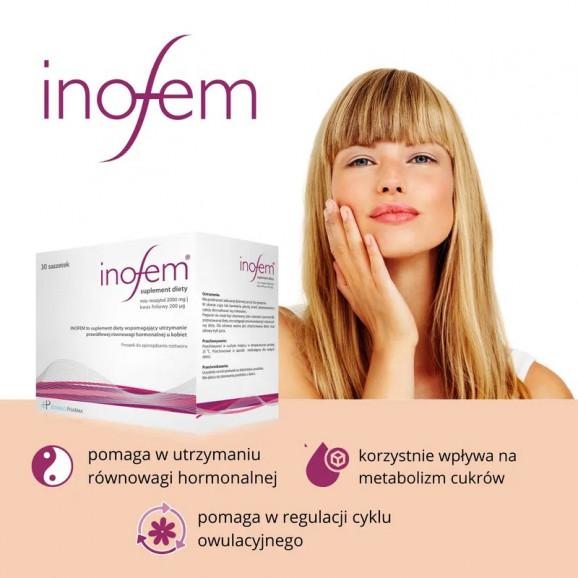 Inofem – suplement diety (30 saszetek) Inofem – suplement diety (30 saszetek) - zdjęcie produktu