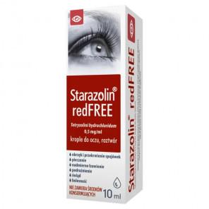 Starazolin redFREE 0,5 mg/ml, krople do oczu (10 ml) - zdjęcie produktu