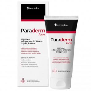 Paraderm Forte Szampon z dziegciem, ichtiolem i cyclopiroxem (150 g) - zdjęcie produktu