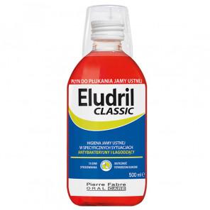 Eludril Classic, płyn do jamy ustnej koncentrat do rozcieńczania, 500 ml - zdjęcie produktu