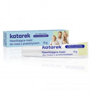 Katarek, maść do nosa z prebiotykiem (15 g) – wyrób medyczny - zdjęcie produktu