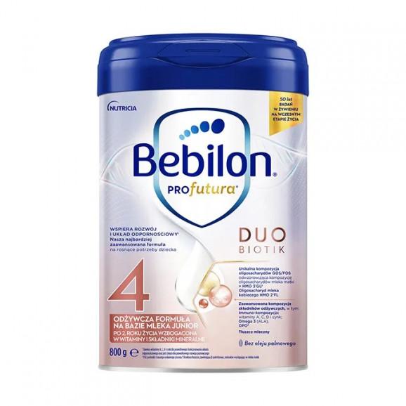 Bebilon 4 Profutura DUO BIOTIK mleko modyfikowane w proszku po 2. roku życia 800g Bebilon 4 Profutura DUO BIOTIK mleko modyfikowane w proszku po 2. roku życia 800g - zdjęcie produktu