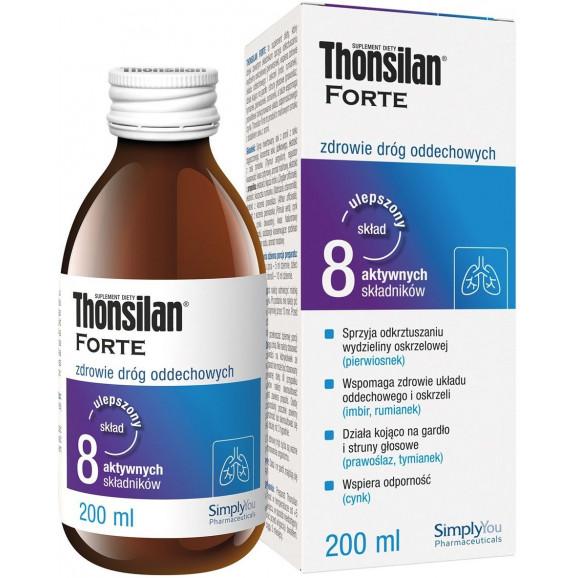 Thonsilan Forte syrop – suplement diety (200 ml) Thonsilan Forte syrop – suplement diety (200 ml) - zdjęcie produktu