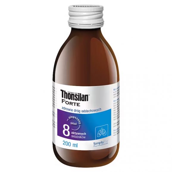 Thonsilan Forte syrop – suplement diety (200 ml) Thonsilan Forte syrop – suplement diety (200 ml) - zdjęcie produktu