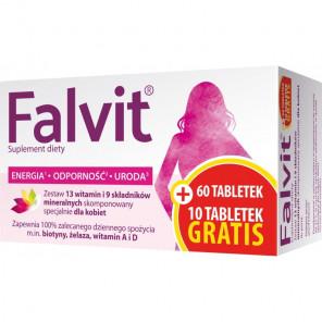Falvit – suplement diety dla kobiet (70 tabletek: 60+10) - zdjęcie produktu
