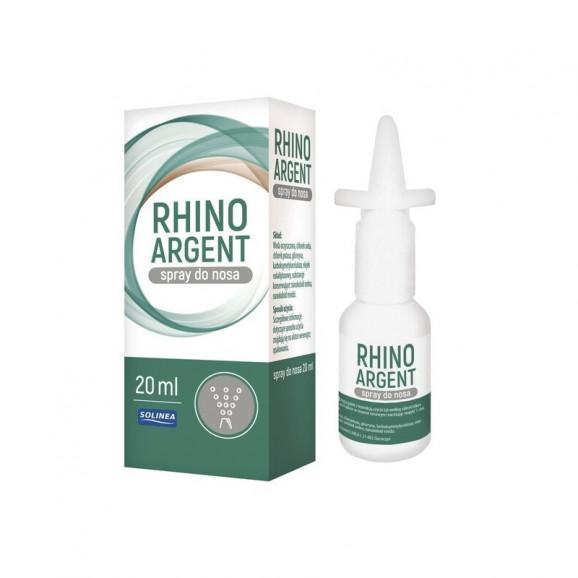 Rhinoargent – spray do nosa (20 ml) – wyrób medyczny Rhinoargent – spray do nosa (20 ml) – wyrób medyczny - zdjęcie produktu