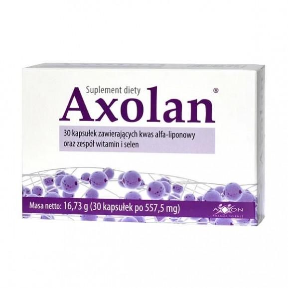 Axolan – suplement diety (30 kapsułek) Axolan – suplement diety (30 kapsułek) - zdjęcie produktu