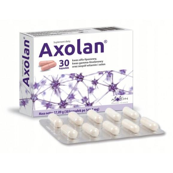 Axolan – suplement diety (30 kapsułek) Axolan – suplement diety (30 kapsułek) - zdjęcie produktu