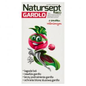 [31.05.2026] Natursept MED Gardło, lizaki na ból gardła o smaku wiśniowym – wyrób medyczny (6 szt.) - zdjęcie produktu