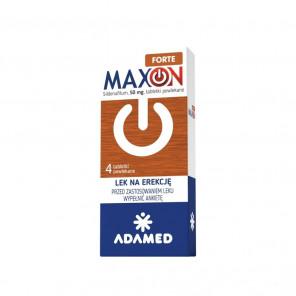 Maxon Forte 50 mg, tabletki powlekane – lek OTC (4 tabletki) - zdjęcie produktu