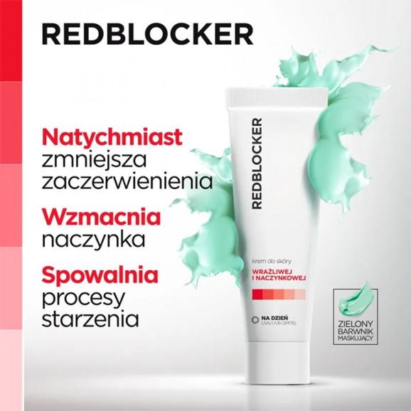 RedBlocker, krem na dzień dla skóry naczynkowej SPF 15 (50 ml) RedBlocker, krem na dzień dla skóry naczynkowej SPF 15 (50 ml) - zdjęcie produktu