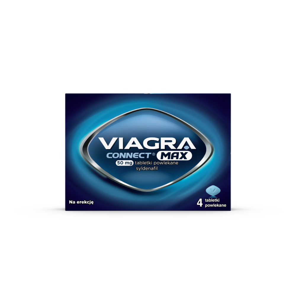 Viagra Connect Max, tabletki 0,05 g, 4 szt.
