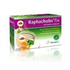 Raphacholin fix – herbatka ziołowa wspomagająca trawienie (20 saszetek) – suplement diety - zdjęcie produktu