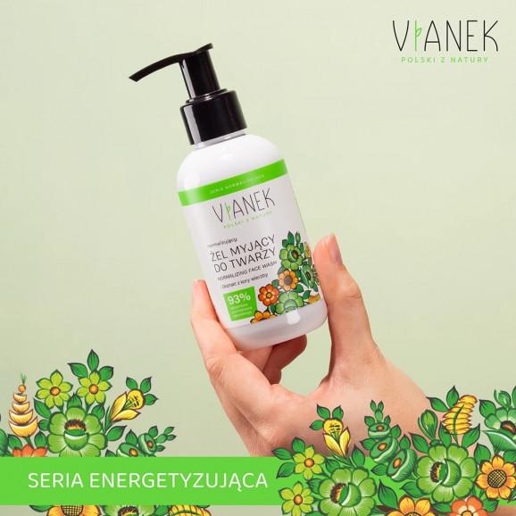 Vianek Normalizujący żel myjący do twarzy (150 ml) Vianek Normalizujący żel myjący do twarzy (150 ml) - zdjęcie produktu