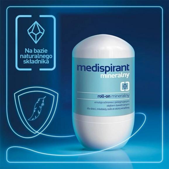 Medispirant Mineralny Emulsja – roll-on (40 ml) Medispirant Mineralny Emulsja – roll-on (40 ml) - zdjęcie produktu