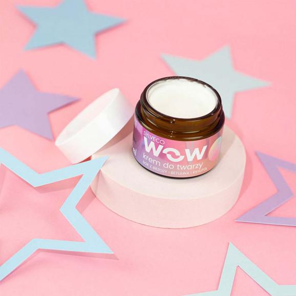 Krem do twarzy SYLVECO WOW z sokiem z brzozy (50 ml) - zdjęcie produktu