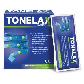 Tonelax – wyrób medyczny na zaparcia i wzdęcia (10 saszetek) - zdjęcie produktu