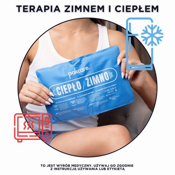 Pakcare Żelowy kompres chłodzący ciepło-zimno 30 cm x 20 cm – wyrób medyczny (1 szt.) Pakcare Żelowy kompres chłodzący ciepło-zimno 30 cm x 20 cm – wyrób medyczny (1 szt.) - zdjęcie produktu