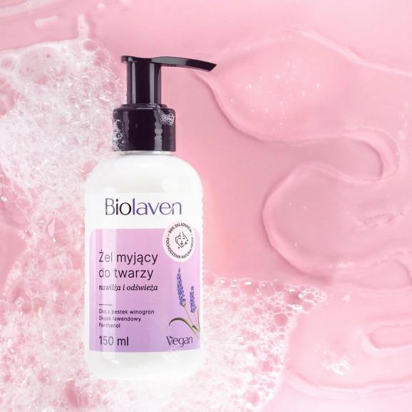 Biolaven Organic, żel myjący do twarzy (150 ml) - zdjęcie produktu