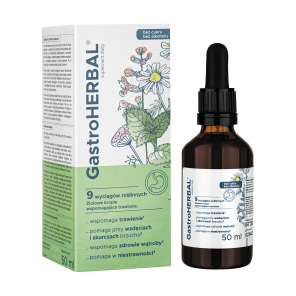GastroHERBAL krople 50 ml – suplement diety - zdjęcie produktu