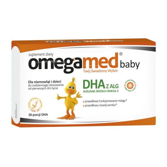 OmegaMed Baby kapsułki twist-off (30 sztuk) OmegaMed Baby kapsułki twist-off (30 sztuk) - zdjęcie produktu