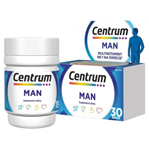 [31.08.2026] Centrum Man – suplement diety (30 tabletek) - zdjęcie produktu