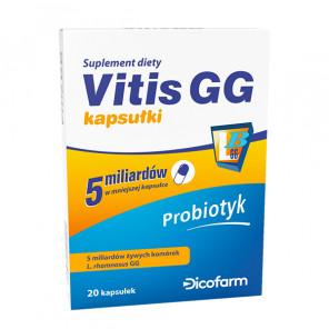 [31.08.2026] Vitis GG, kapsułki, Nowa Formuła – suplement diety (20 kapsułek) - zdjęcie produktu