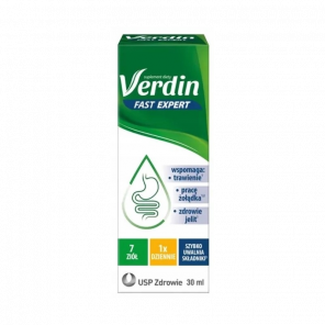 [31.08.2026] Verdin Fast Expert, krople – suplement diety (30 ml) - zdjęcie produktu