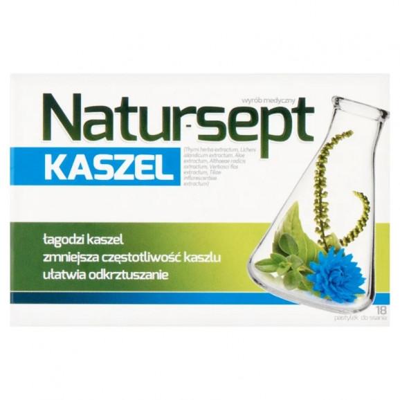 [31.08.2026] Natur-Sept Kaszel – pastylki do ssania (18 szt.) - zdjęcie produktu