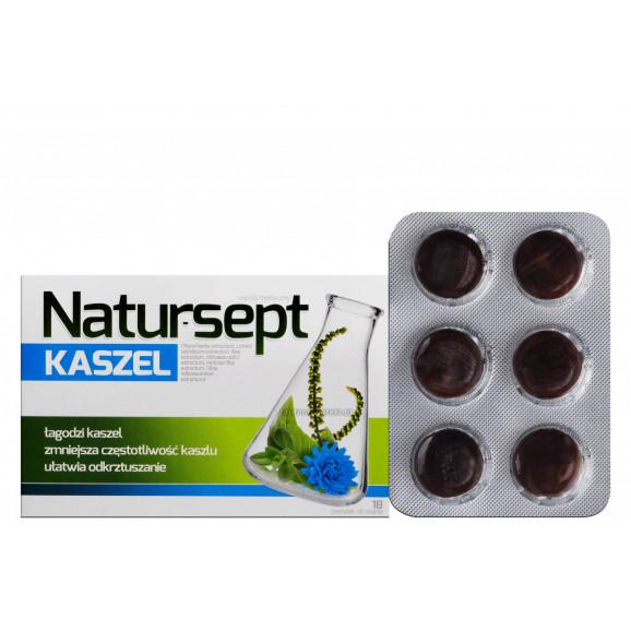 [31.08.2026] Natur-Sept Kaszel – pastylki do ssania (18 szt.) - zdjęcie produktu