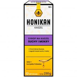 [31.08.2026] Honikan Kaszel – syrop na kaszel suchy i mokry (230 g) – wyrób medyczny - zdjęcie produktu