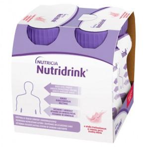 Nutridrink o smaku truskawkowym – żywność specjalnego przeznaczenia medycznego (4 x 125 ml) - zdjęcie produktu