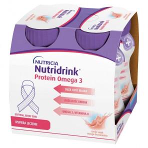 Nutridrink Protein Omega 3 (rześki smak mango-brzoskwinia) – żywność specjalnego przeznaczenia medycznego, doustny prepara - zdjęcie produktu