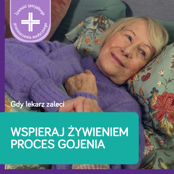 Nutridrink Skin Repair o smaku truskawkowym żywność specjalnego przeznaczenia medycznego (16 x 200 ml) - zdjęcie produktu