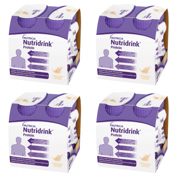 Nutridrink Protein o smaku waniliowym – żywność specjalnego przeznaczenia medycznego (16 x 125 ml) Nutridrink Protein o smaku waniliowym – żywność specjalnego przeznaczenia medycznego (16 x 125 ml) - zdjęcie produktu