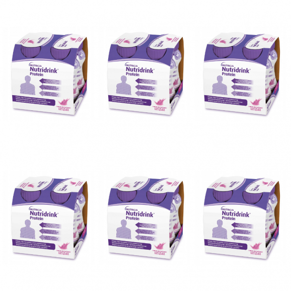 Nutridrink Protein, o smaku owoców leśnych, 24 x 125 ml Nutridrink Protein, o smaku owoców leśnych, 24 x 125 ml - zdjęcie produktu