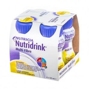 Nutridrink Multi Fibre o smaku waniliowym – żywność specjalnego przeznaczenia medycznego (4 x 125 ml) - zdjęcie produktu