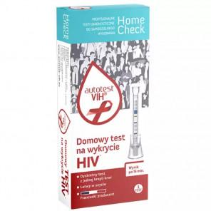 [09.09.2026] Home Check (Autotest VIH) – domowy test do wykrywania HIV, wyrób medyczny (1 szt.) - zdjęcie produktu