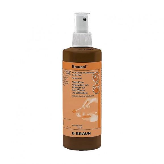 Braunol płyn 75mg/ml, 250 ml – produkt leczniczy Braunol płyn 75mg/ml, 250 ml – produkt leczniczy - zdjęcie produktu
