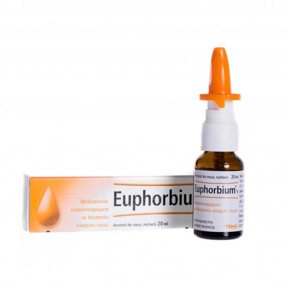 Euphorbium S, aerozol do nosa – lek homeopatyczny (20 ml) Euphorbium S, aerozol do nosa – lek homeopatyczny (20 ml) - zdjęcie produktu