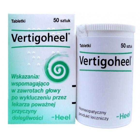 Heel Vertigoheel, 50 tabletek podjęzykowych – lek bez recepty (OTC) Heel Vertigoheel, 50 tabletek podjęzykowych – lek bez recepty (OTC) - zdjęcie produktu