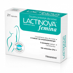 Lactinova Femina – suplement diety (21 kapsułek) - zdjęcie produktu