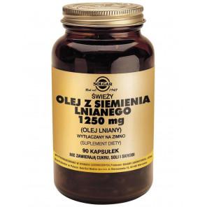 Solgar Olej z siemienia lnianego 1250 mg – suplement diety (90 kapsułek) - zdjęcie produktu